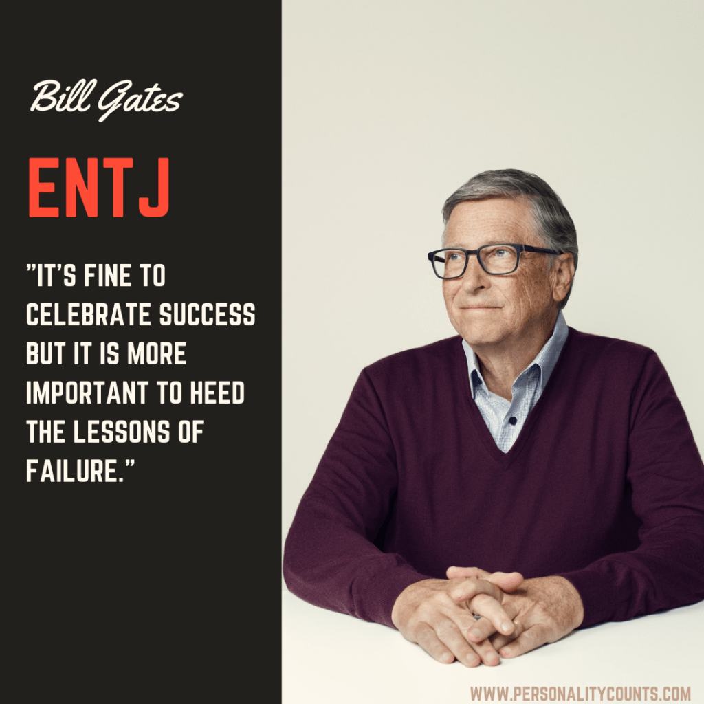 Bill Gates Personality Type - ENTJ