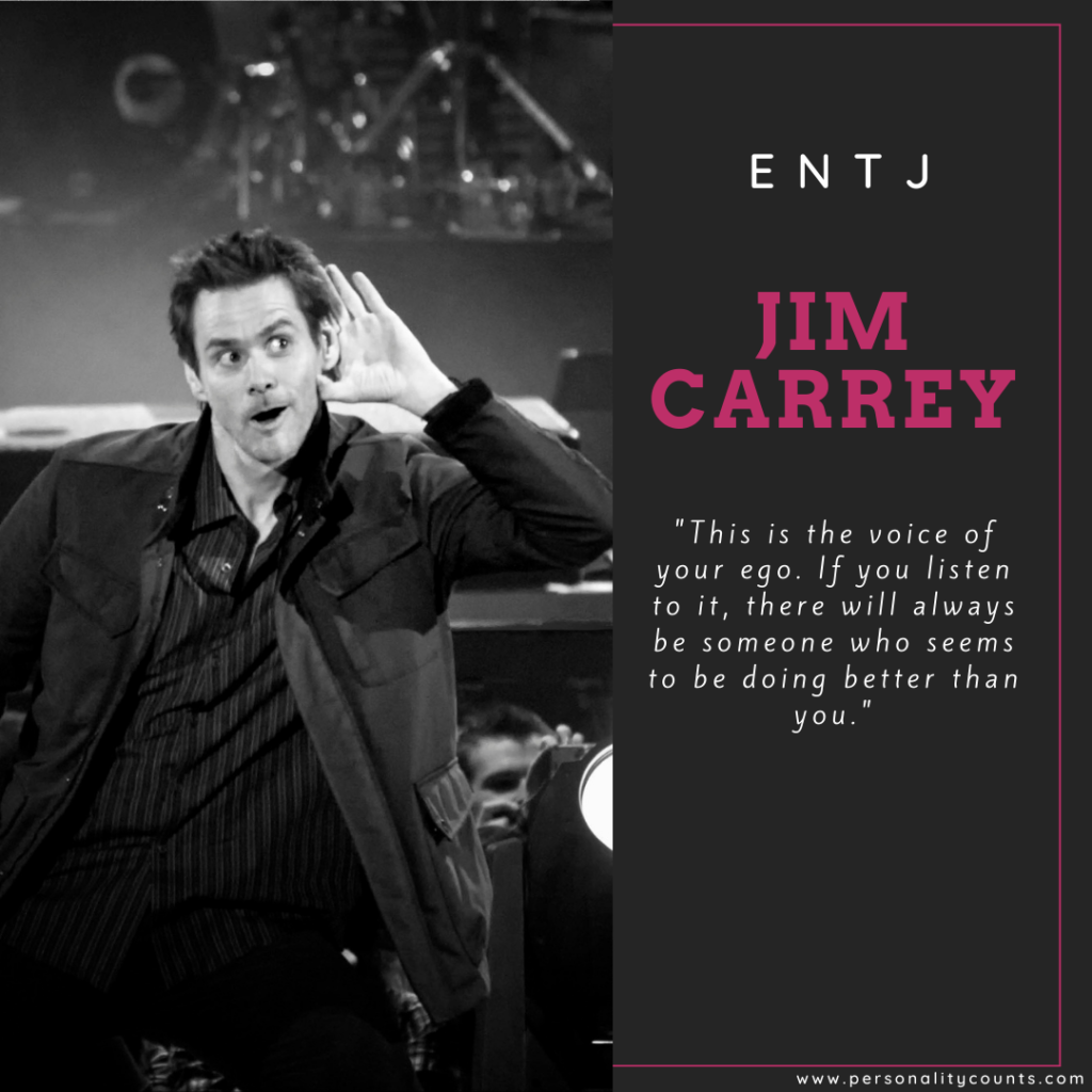 Jim Carrey Personality Type - ENTJ