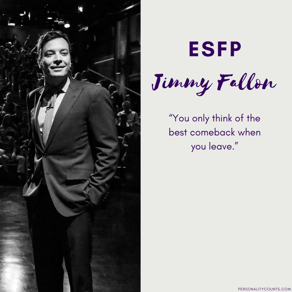 Jimmy Fallon Personality Type - ESFP