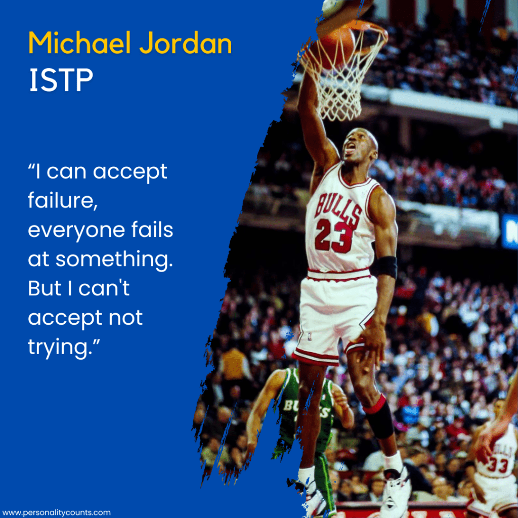 Michael Jordan Personality Type - ISTP