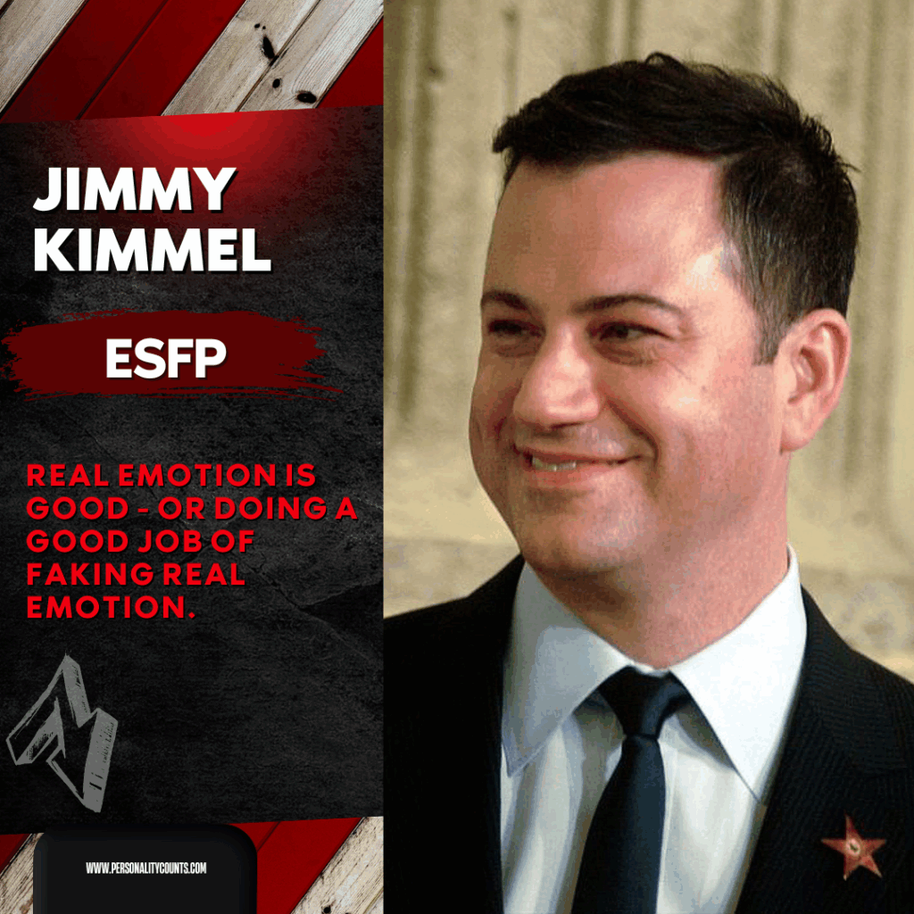 Jimmy Kimmel ESFP Personality Type