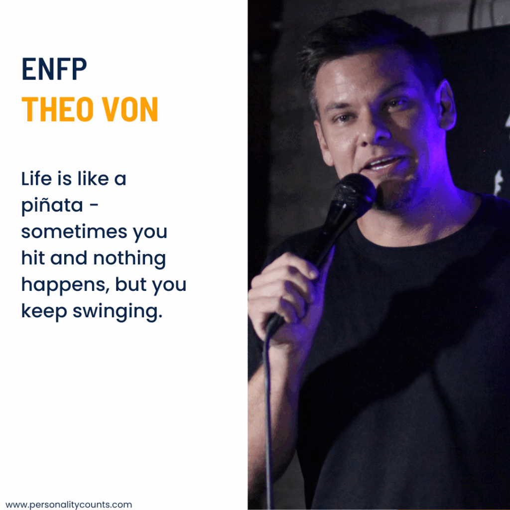 Theo Von ENFP Personality Type